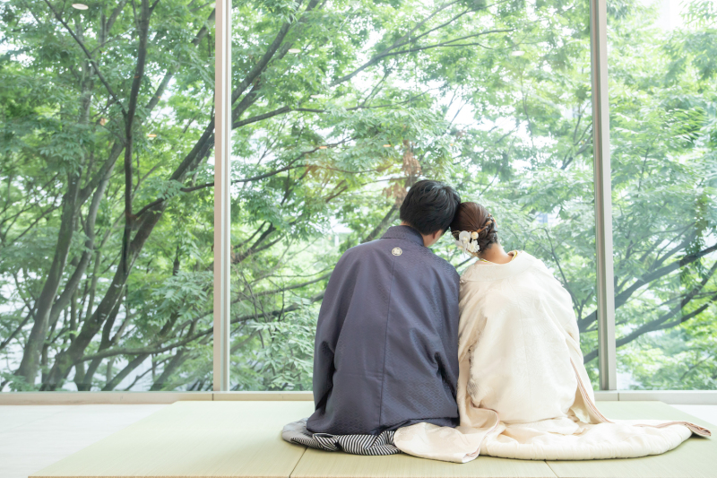 【和装×スタジオ】暑い夏でも涼しく屋内撮影♪