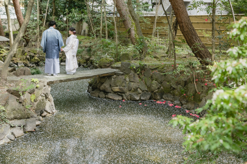 【茶室&庭園】どちらも譲れない♪和装におすすめの「緑水庵」