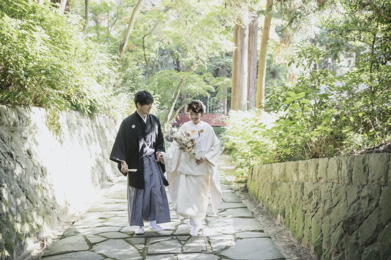 白無垢でのフォトウェディング♡
