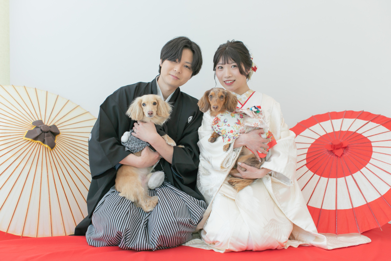 白無垢でのフォトウェディング*