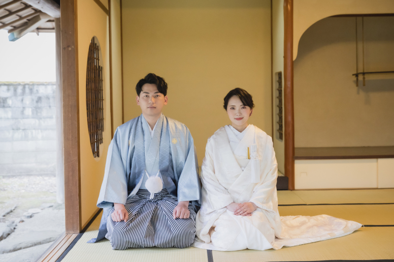 【茶室&庭園】どちらも譲れない♪和装におすすめの「緑水庵」