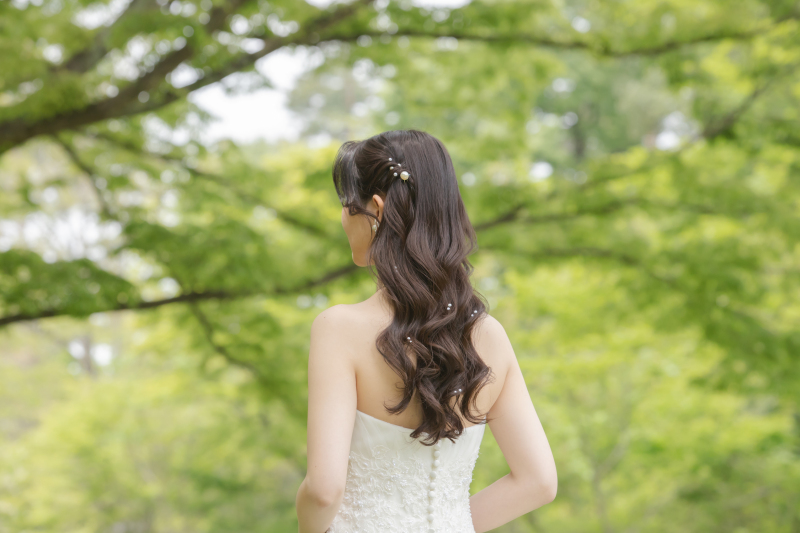【ヘアメイクアテンド】ジメジメ暑いこれからの季節でも安心して撮影いただけます!