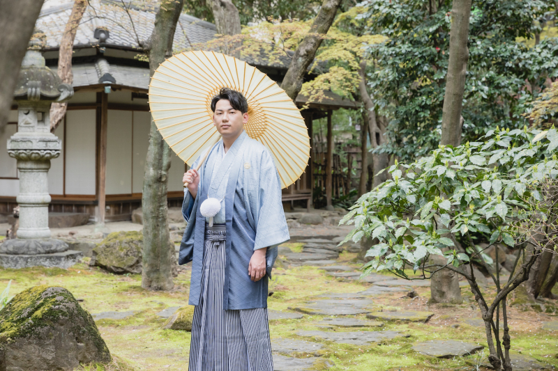 【茶室&庭園】どちらも譲れない♪和装におすすめの「緑水庵」
