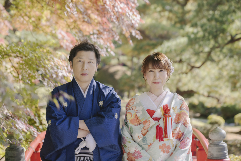 \ご予約急増中/紅葉シーズンのフォトウェディング♪