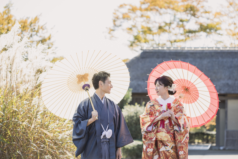 【紅葉フォトウェディング】紅葉×色打掛の組み合わせの魅力！