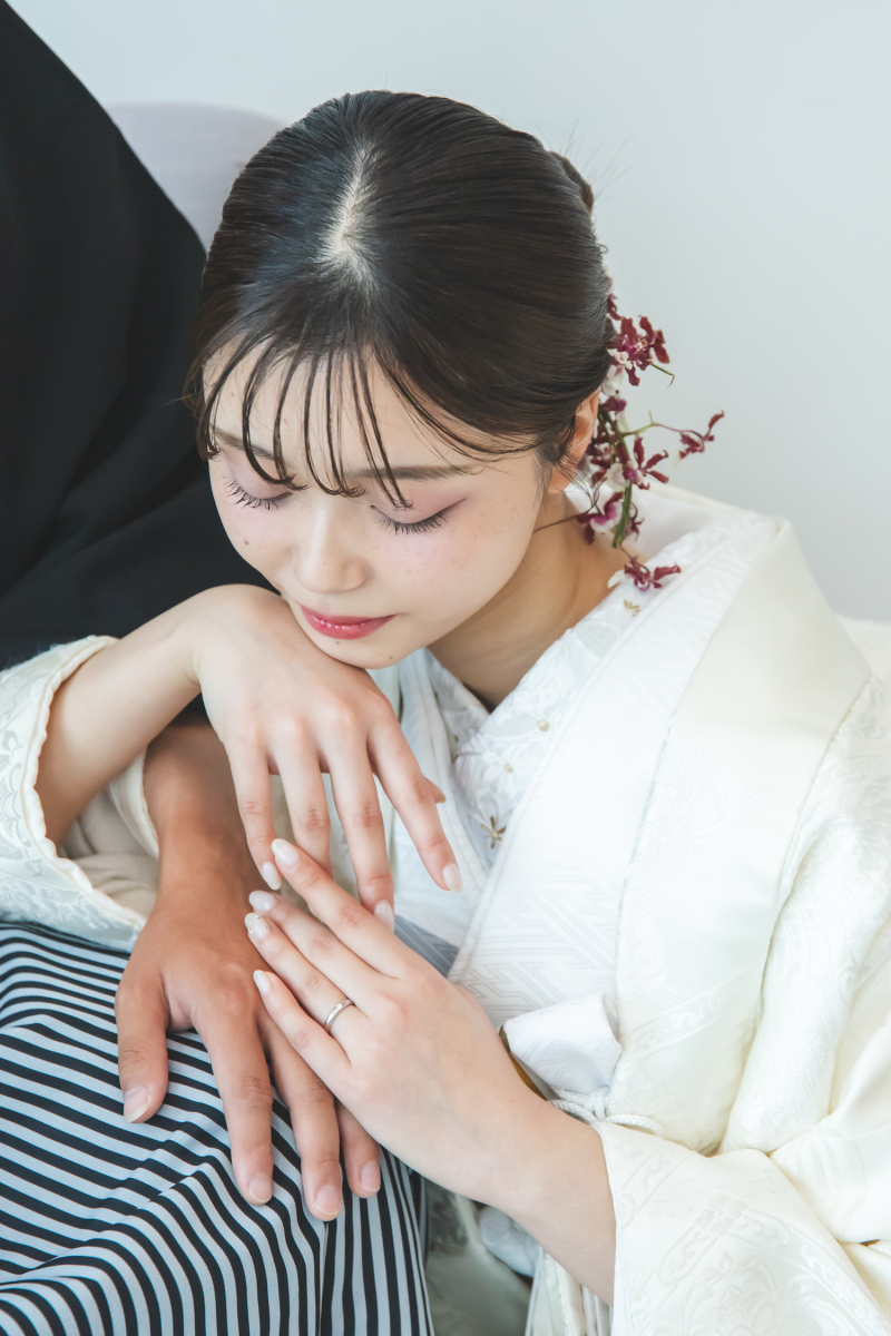 前撮りネイルはシンプル派。大人花嫁におすすめのネイルデザイン4つ♡