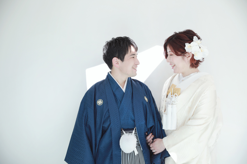 みどりが綺麗なスタジオ撮影♪
