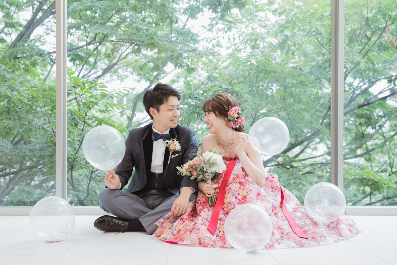 スタジオならではのバルーン♡