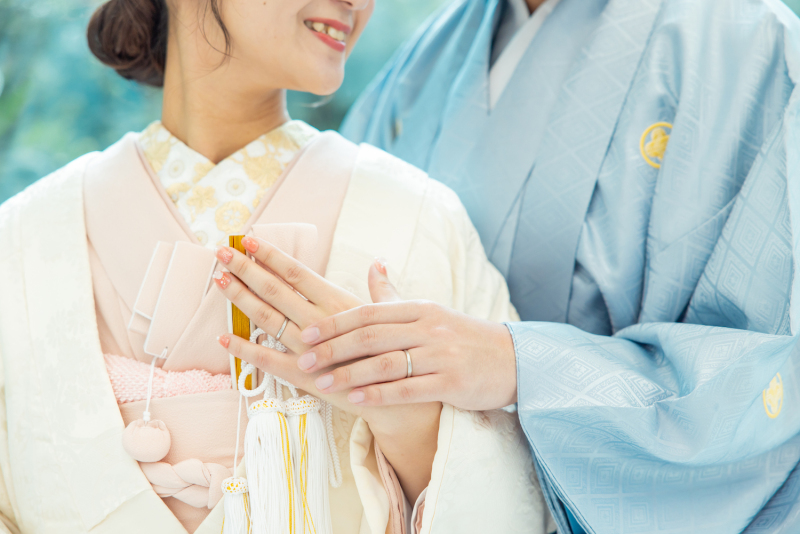 \瑞鳳殿×スタジオ/和装も洋装も叶えたいお二人、お任せください^^