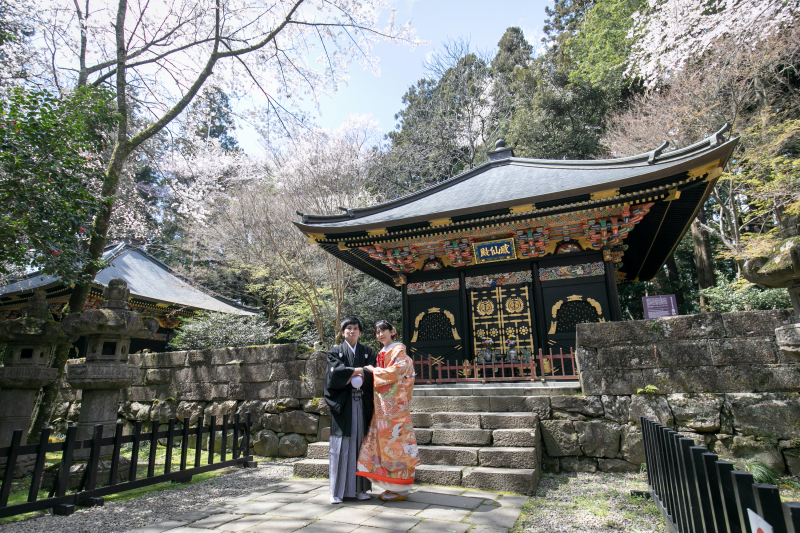 瑞鳳殿でのロケーションフォトで二人の歴史を優美に演出しよう