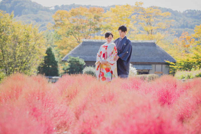 【みちのく杜の湖畔公園】紅葉ロケーションのご紹介！