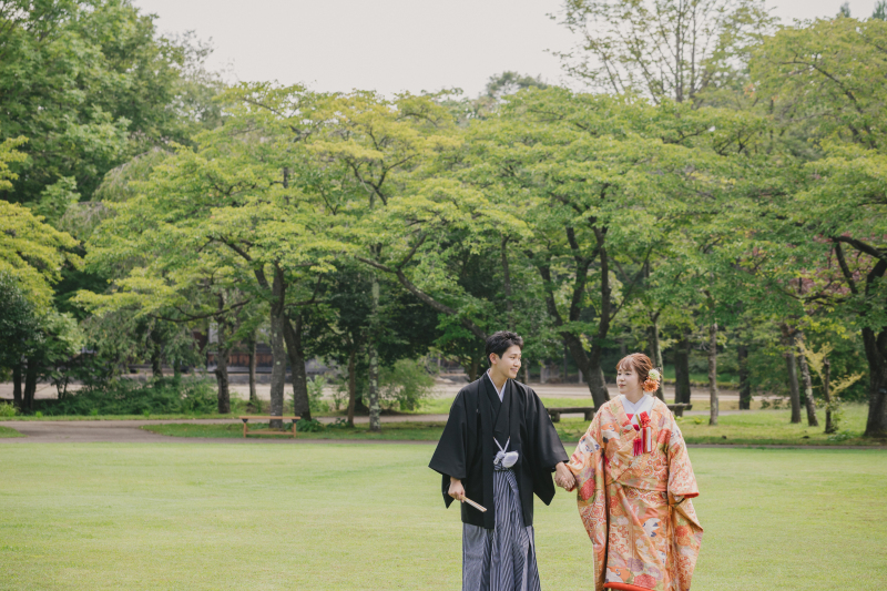 これからの時期におすすめ!公園フォトウェディング♪