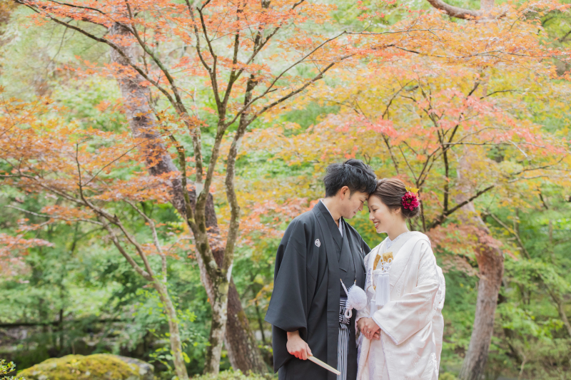 奥ゆかしさがポイントに。白無垢に映える花嫁メイク