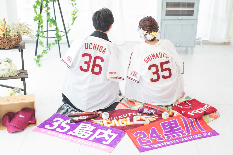 スタジオでお二人ならではの撮影を！