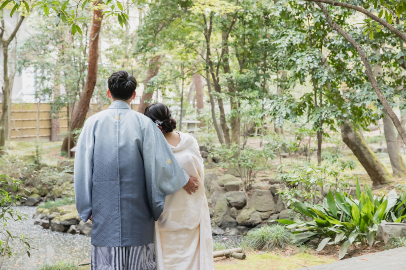 【茶室&庭園】どちらも譲れない♪和装におすすめの「緑水庵」