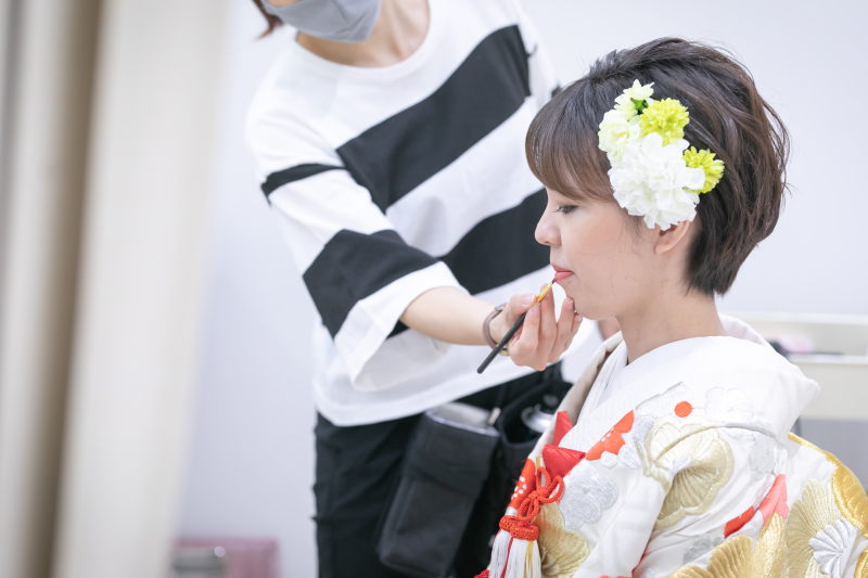 ショートヘアでも楽しめる♪