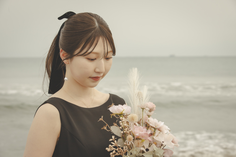 ヘアスタイルにもこだわって♪