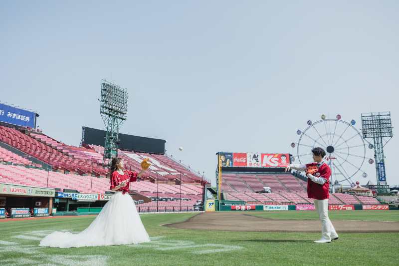 野球ファンの夢をかなえます！【楽天生命パーク宮城】撮影プラン！