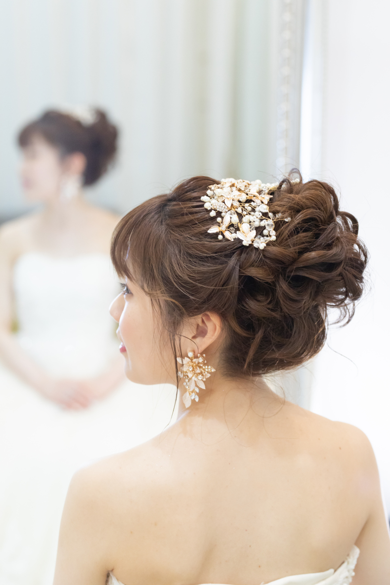 洋装ヘアアレンジ♪