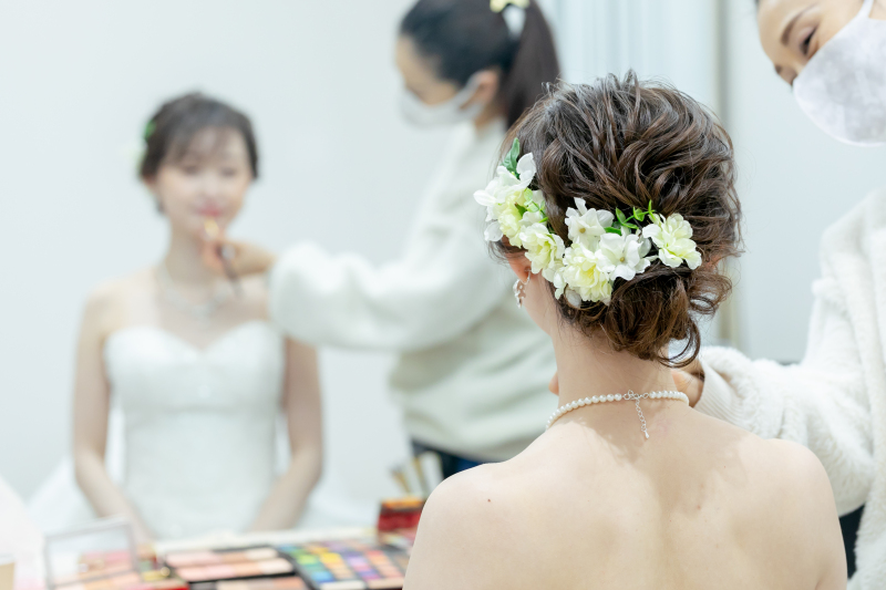 ヘアメイクリハーサルを楽しみませんか？