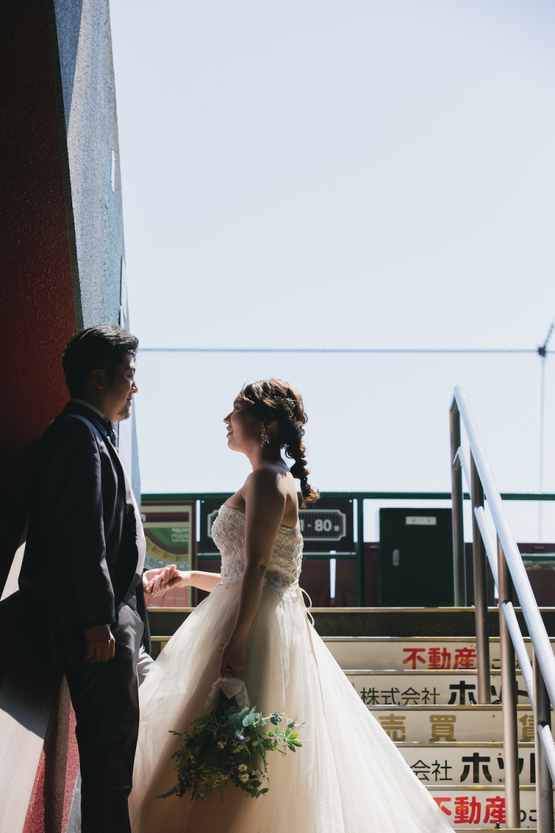 ＼楽天ファンの方必見♡／楽天モバイルパークでフォトウェディング！