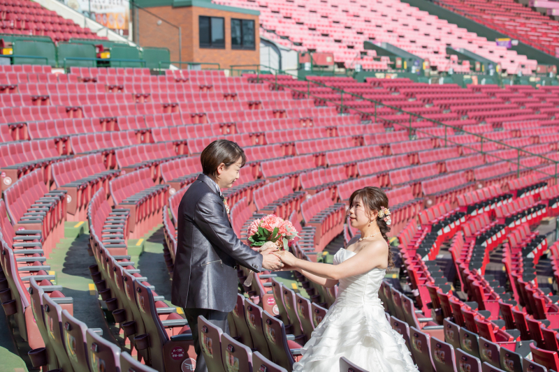 \楽天ファンの方必見♡/楽天モバイルパークでフォトウェディング!