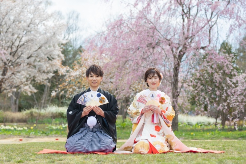 四季彩鮮やかな輪王寺でしっとり大人なロケーションフォトを