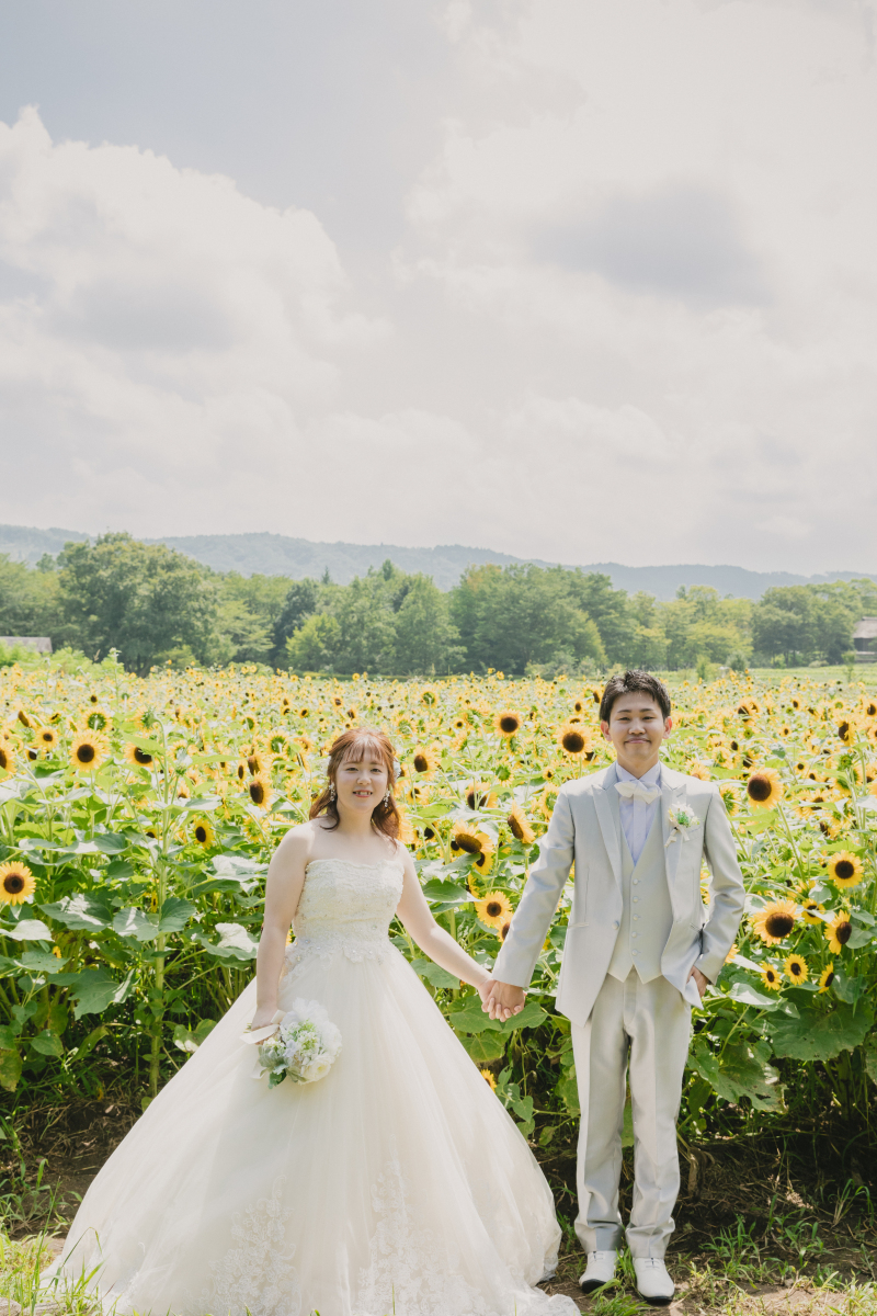 これからの時期におすすめ!公園フォトウェディング♪