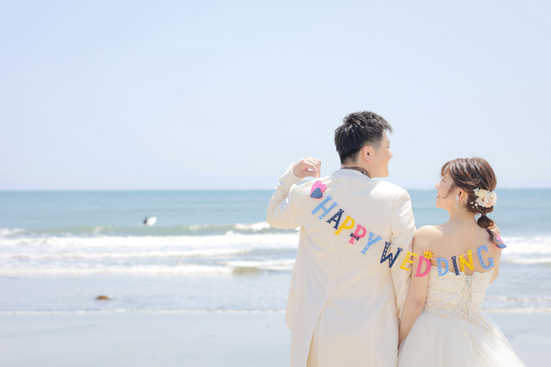 夏のフォトウエディングをお考えの方へ♪【ビーチフォト】