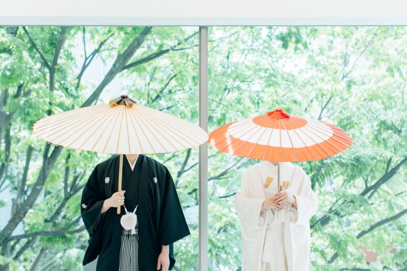 \和装ロケフォトにぴったり/日本庭園での撮影の様子をご紹介♪