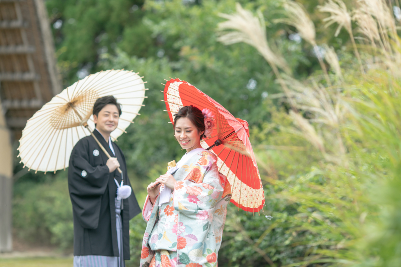 【たくさんの花々に囲まれて…♪】国営みちのく杜の湖畔公園ロケフォト♡