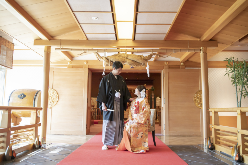チャペル+神殿で撮影!〜サント・ステファーノ大聖堂+八雲の宮〜