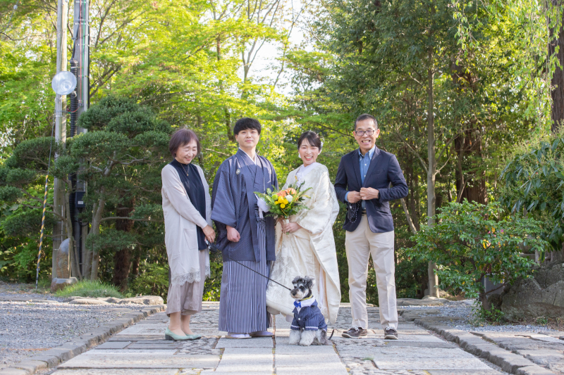 かわいい家族とも一緒に