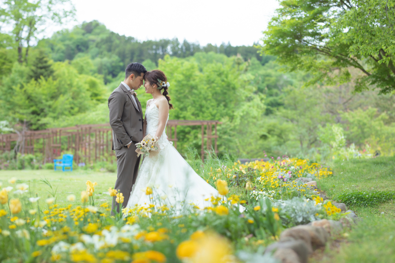 泉ボタニカルガーデンでガーデンウェディング♡