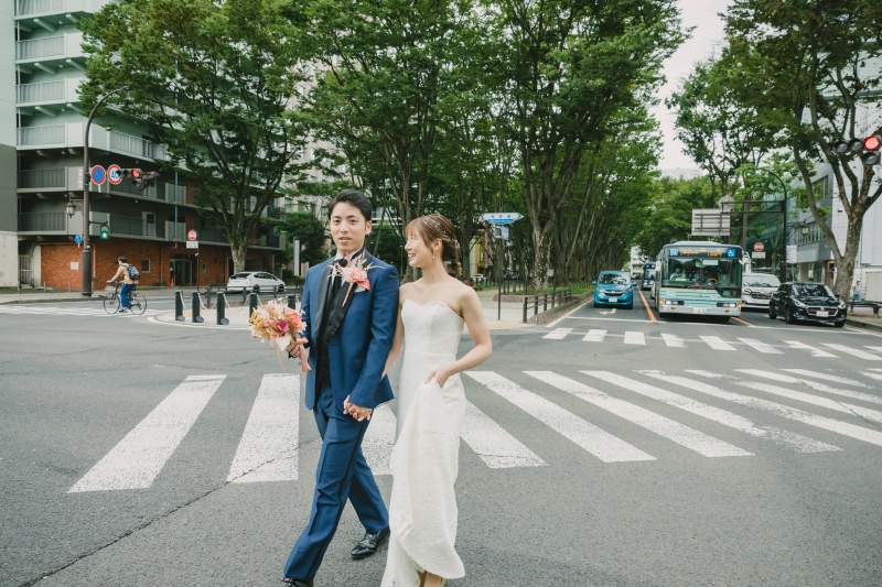 これからの時期におすすめ!公園フォトウェディング♪