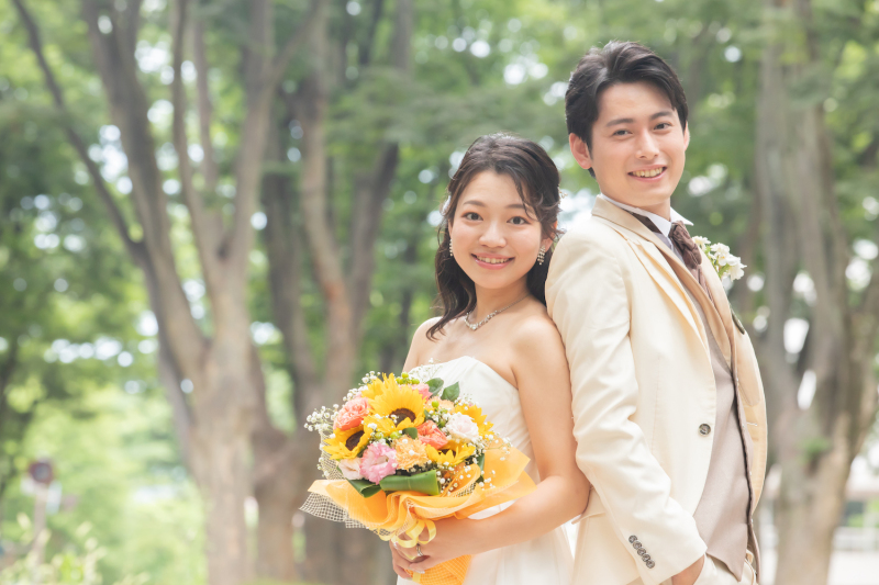 前撮り時のブーケはどうする?「生花」と「造花」どっちがいい?