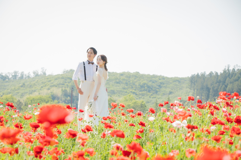 【みちのく杜の湖畔公園】色鮮やかな花々に包まれて