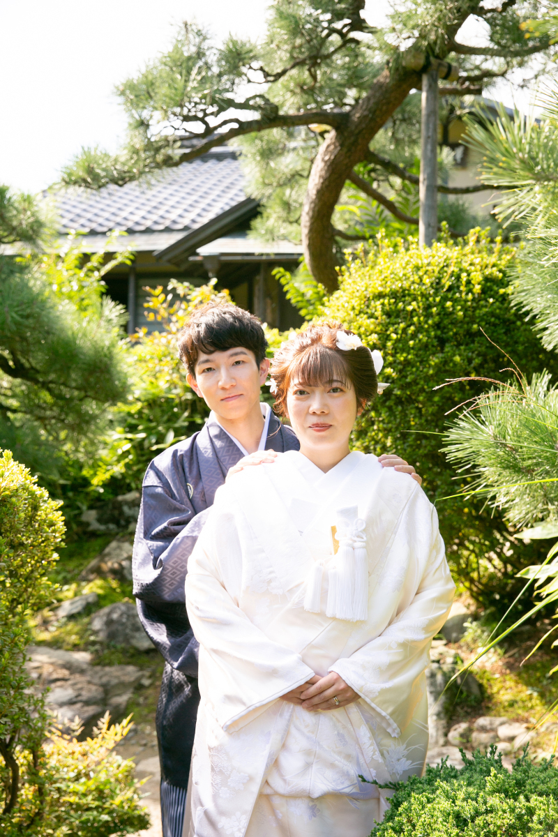 ドレスも和装もピッタリ! 秋に撮りたいウェディングフォト