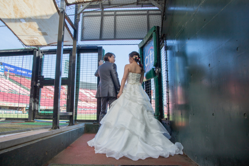 \楽天ファンの方必見♡/楽天モバイルパークでフォトウェディング!