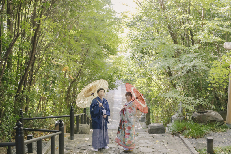 \ご予約急増中/紅葉シーズンのフォトウェディング♪
