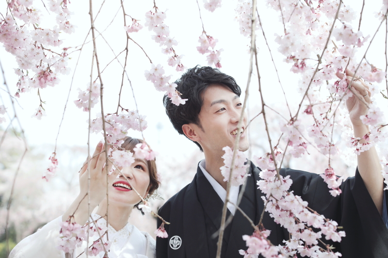 これからの時期におすすめ!公園フォトウェディング♪