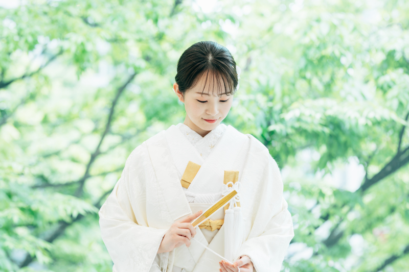 白無垢でのフォトウェディング*