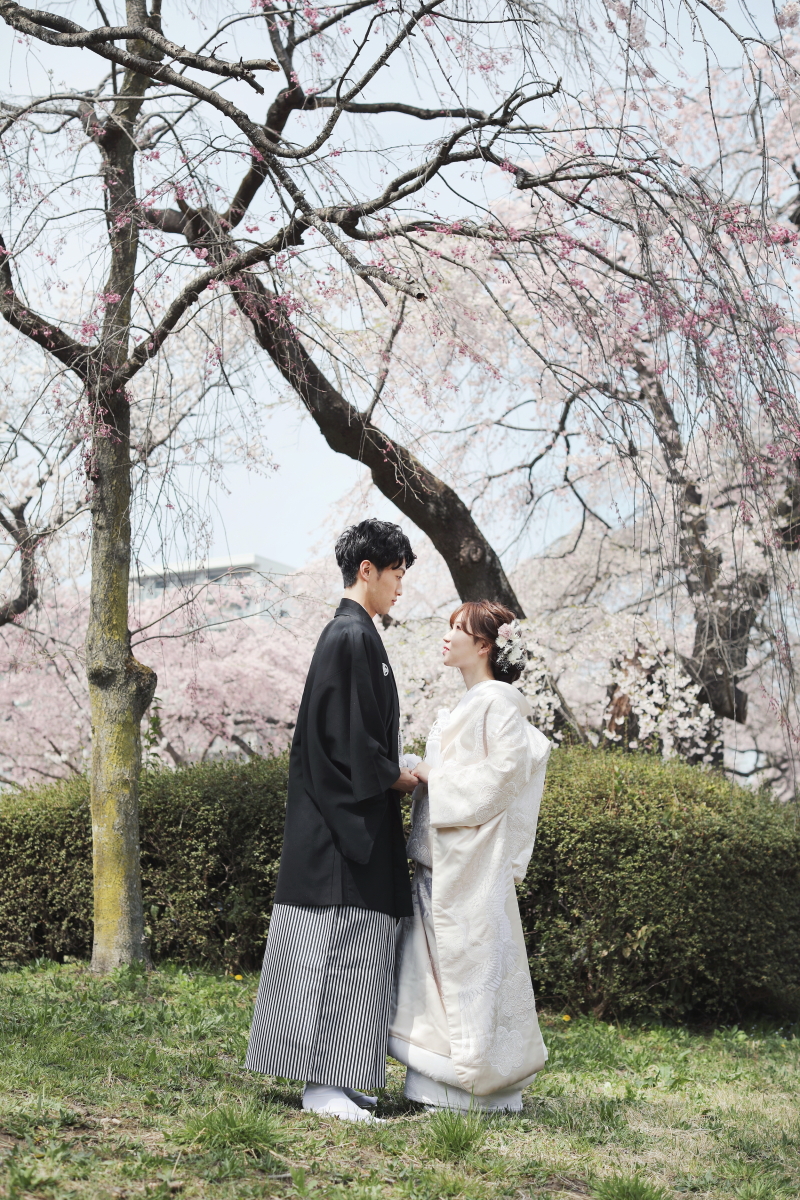 これからの時期におすすめ!公園フォトウェディング♪