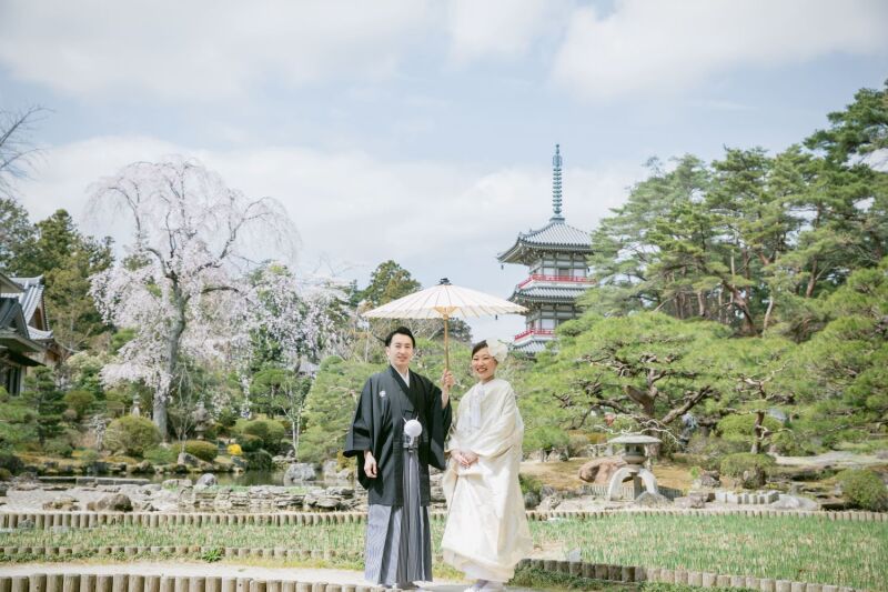 【茶室&庭園】どちらも譲れない♪和装におすすめの「緑水庵」