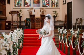 【これからの時期に】チャペルでのフォトウェディング♪