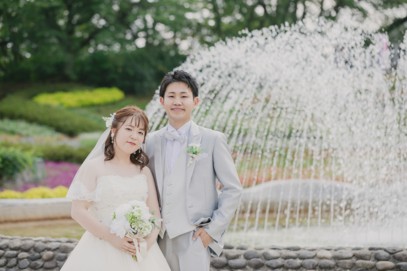これからの時期におすすめ!公園フォトウェディング♪