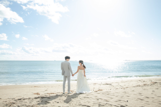 ＼これからの時期に／七ヶ浜でのフォトウェディング♪