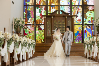 寒い季節にも！チャペルフォトのご紹介♪