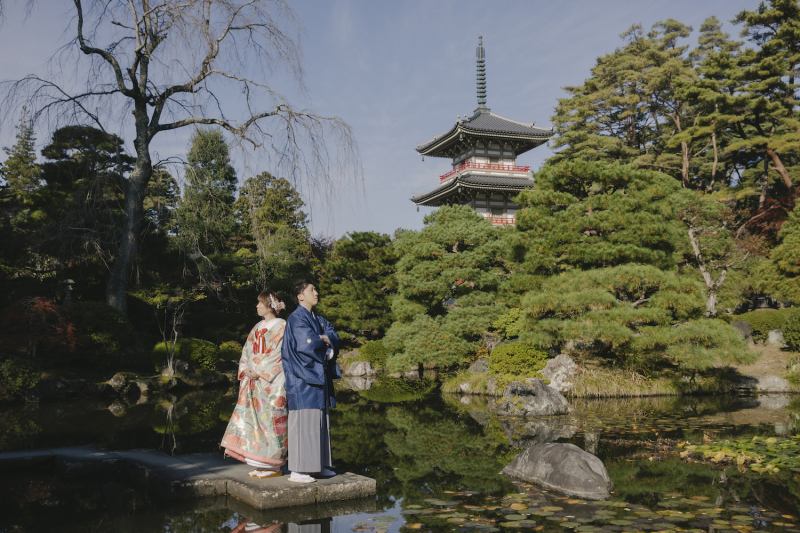 \ご予約急増中/紅葉シーズンのフォトウェディング♪