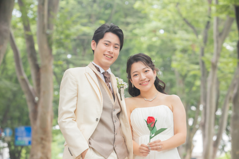 スタジオで叶える、結婚式の前撮り・フォトウェディング